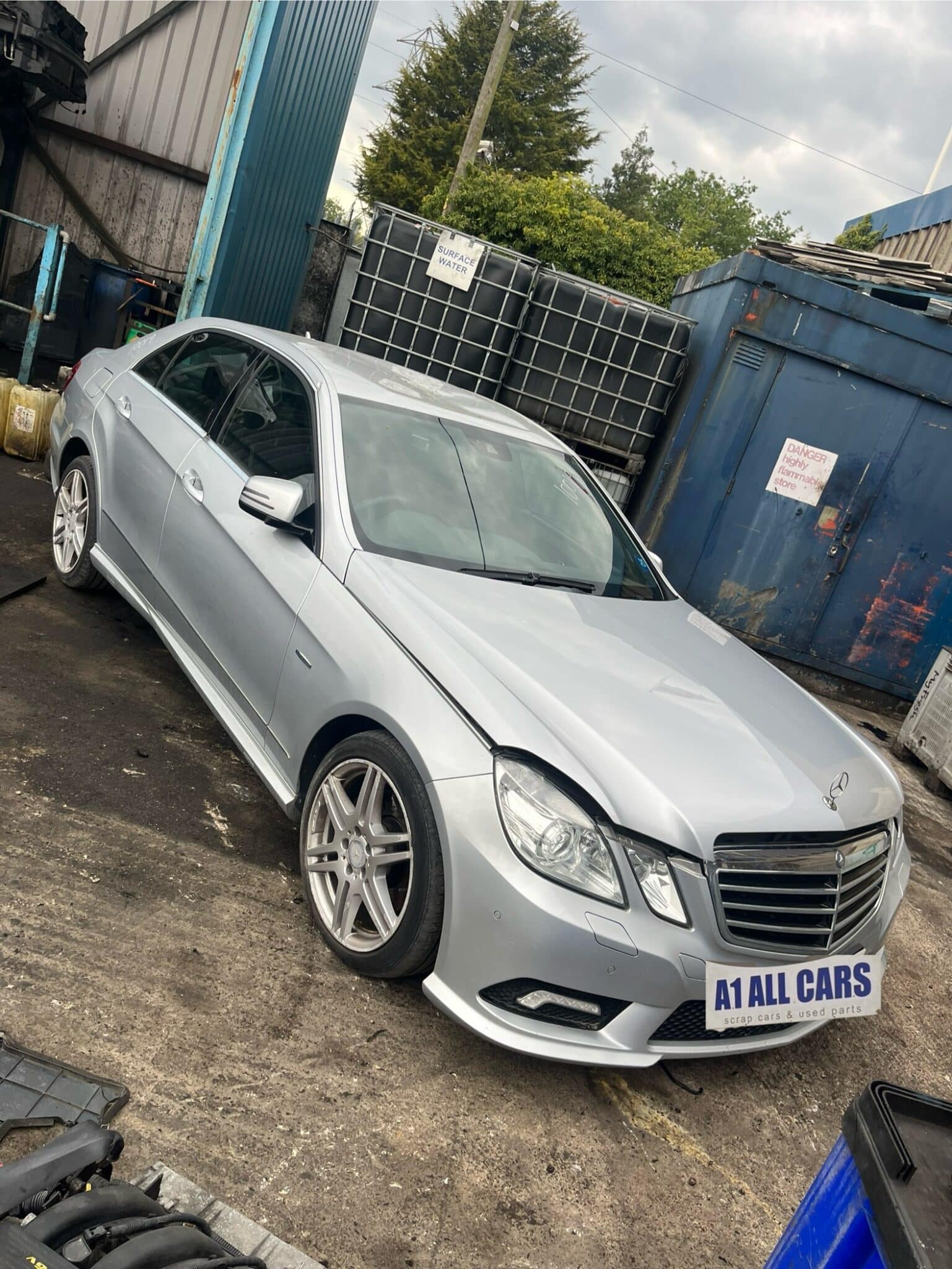 Mercedes E350 CDI Blue Efficiency Sport MK4 W212 2009-2016 3.0 Diesel Automatic Saloon Silver C775 Breaking for Parts