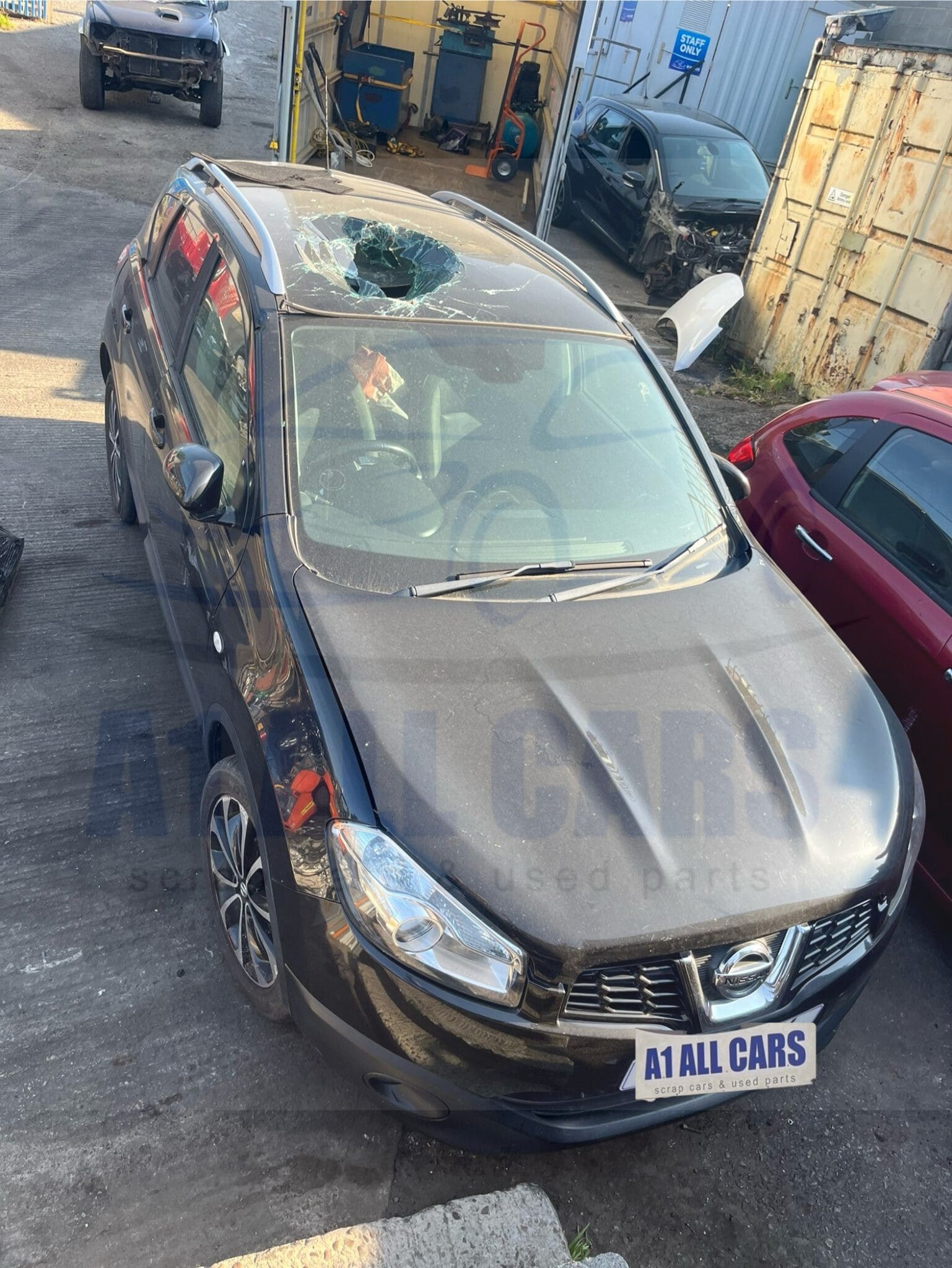 Nissan Qashqai N-TEC DCI MK1 FL J10 2010-2013 1.5 Diesel Manual 6 Speed Black Z11 Breaking for Parts