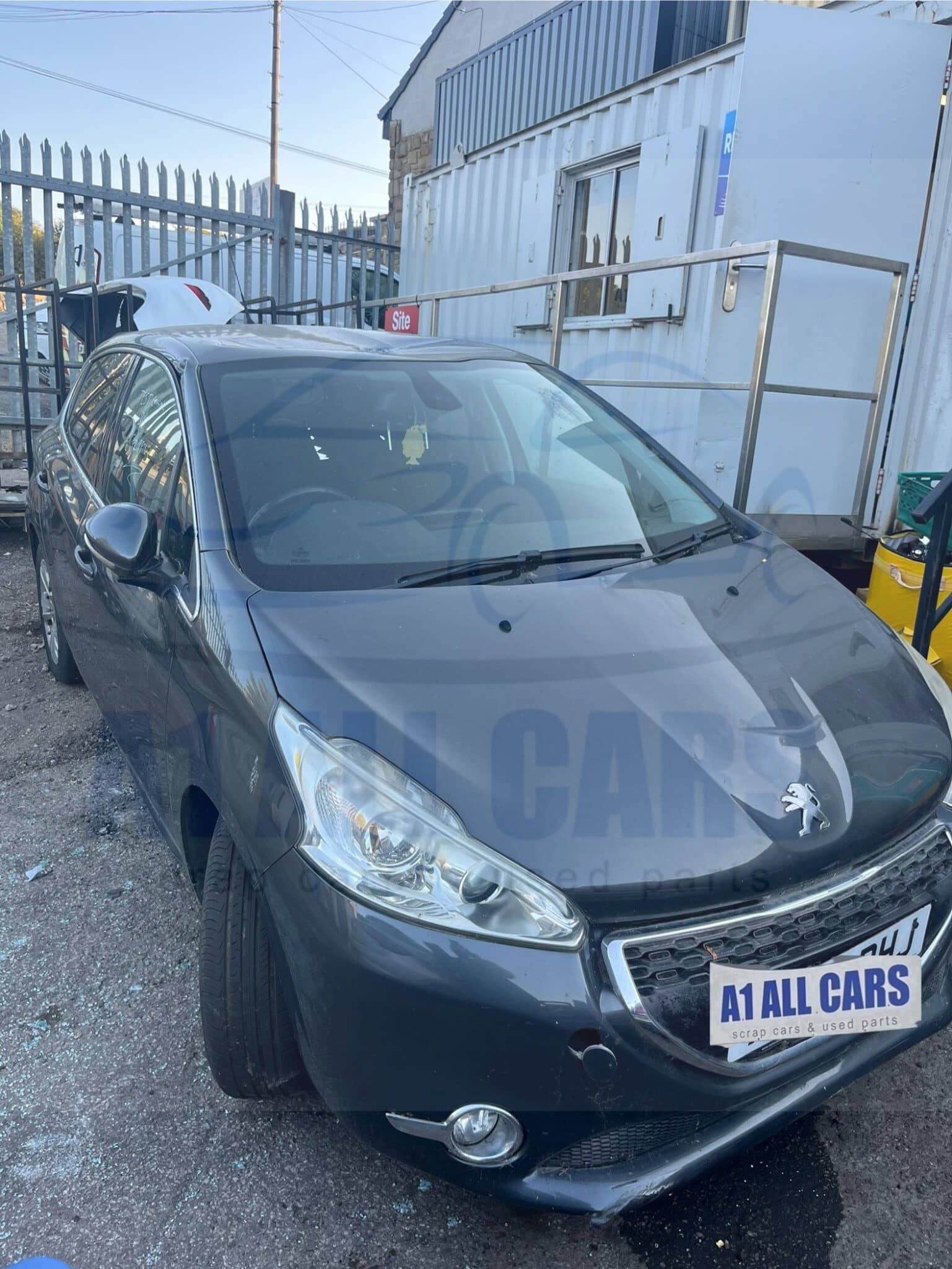 Peugeot 208 2012-2015 1.4 Petrol 5 Door Hatchback Grey KTP Colour Code