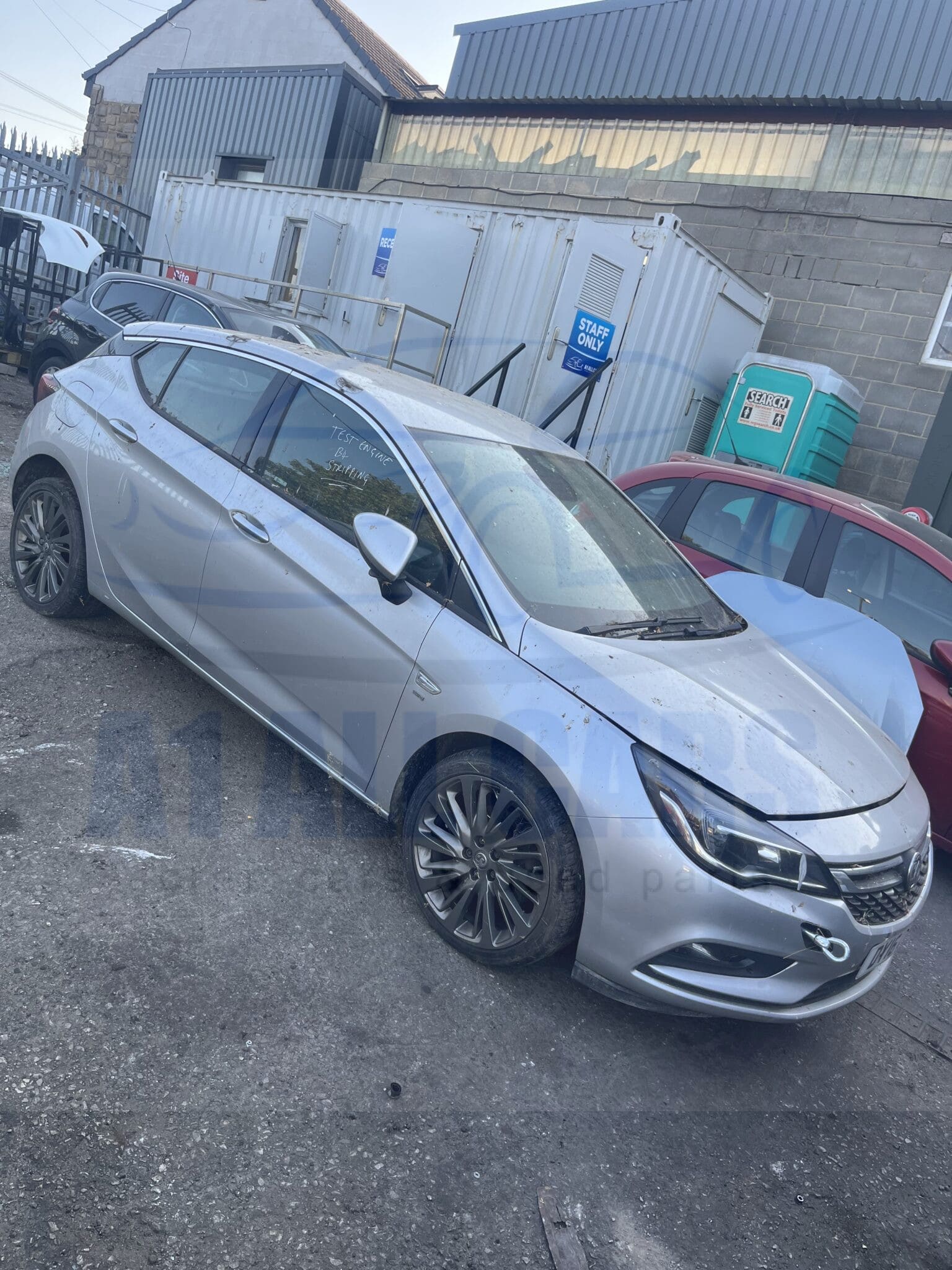 Vauxhall Astra 2015-2021 ( K ) 1.6 Diesel 5 Door Hatchback Silver Z176 Breaking For Parts
