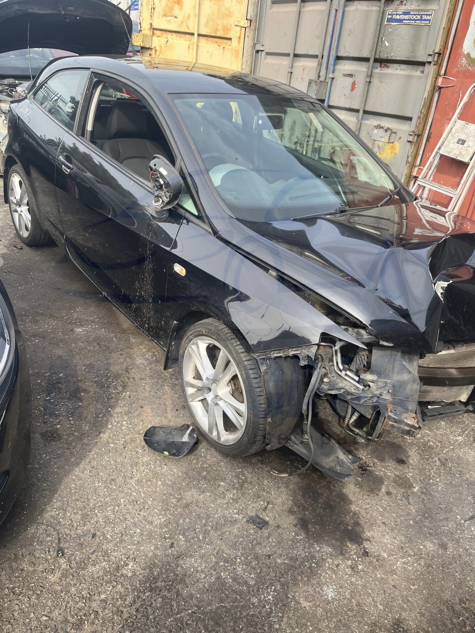 Seat Ibiza Sport Mk4 6j 2008-2012 1.4 Petrol 5 Speed Manual 3 Door Hatchback Black LC9Z Breaking for Parts