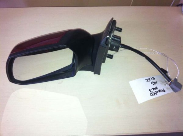Ford Mondeo 2001-2003 Near Side Electric Burgundy Door Mirror