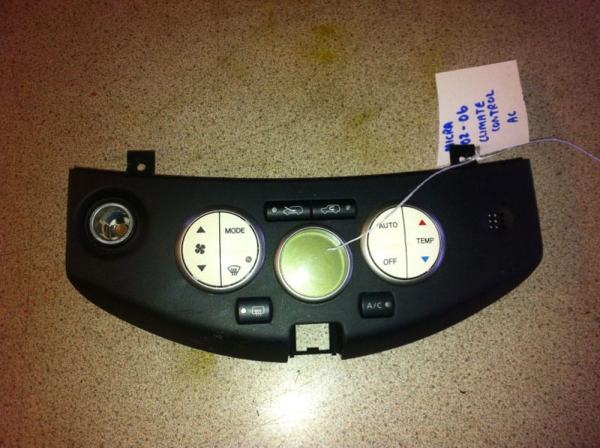 Nissan Micra 2003-2006 27500AX611 Heater Control Panel