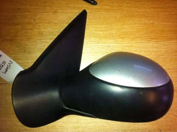 Peugeot 206cc 2003-2007 Near Side Silver Electric Door Mirror Cabriolet / Coupe – 7 Wire Plug