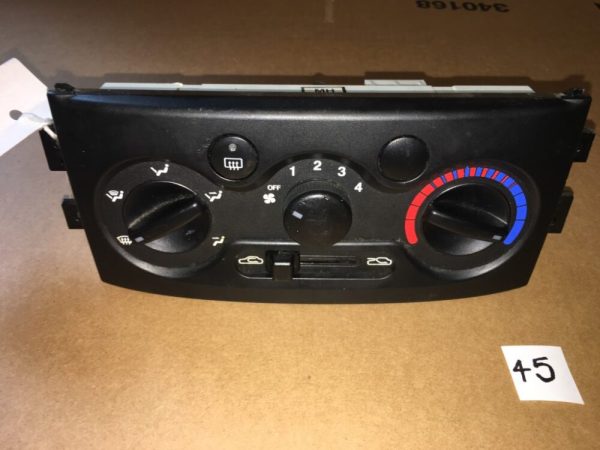 Daewoo Kalos 2002-2004 Heater Controls Non Air Con Black