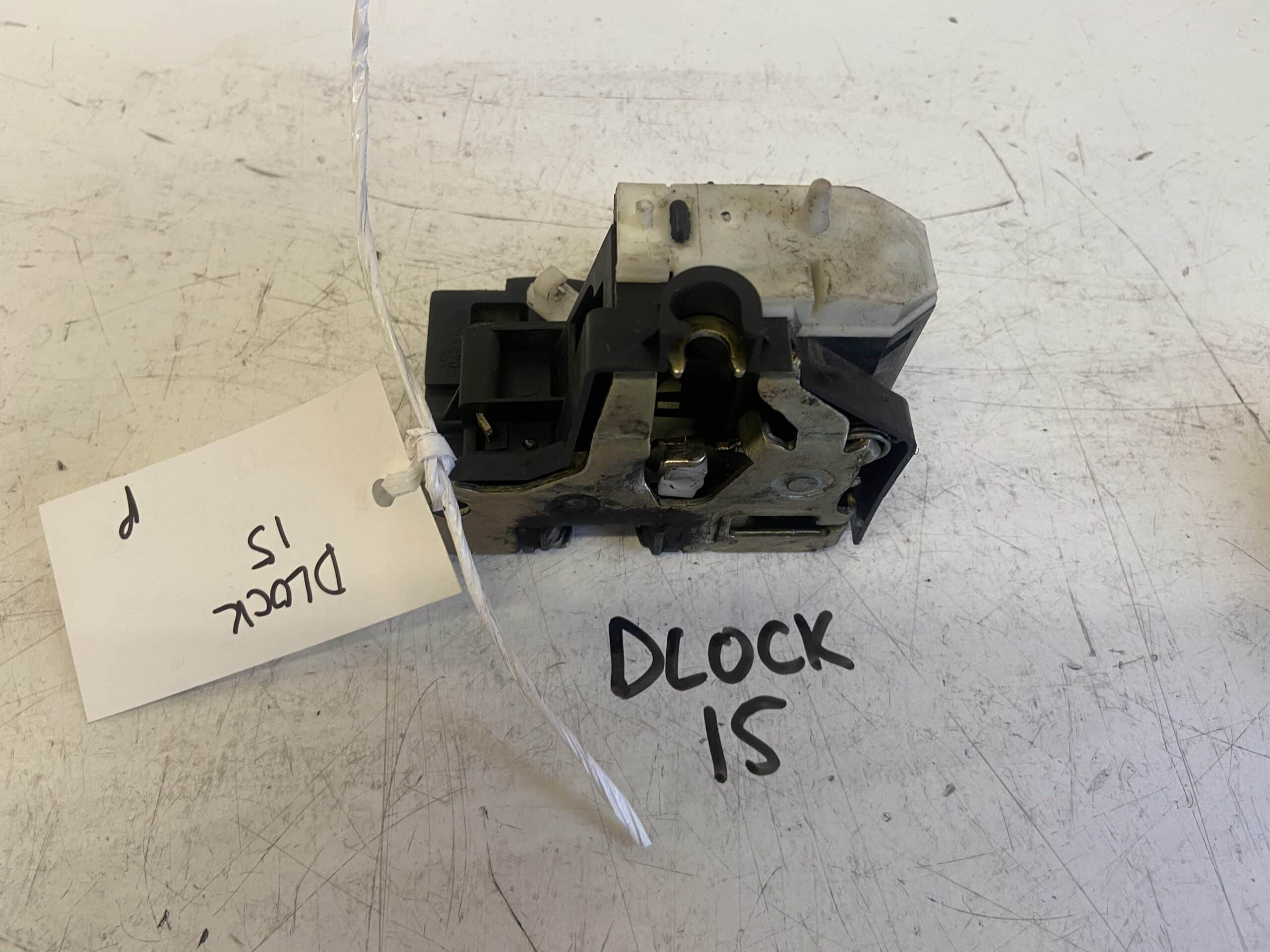 Renault Clio 2001-2005 3 Door Hatchback Off Side Door Lock Mechanism – 2 Pin Plug