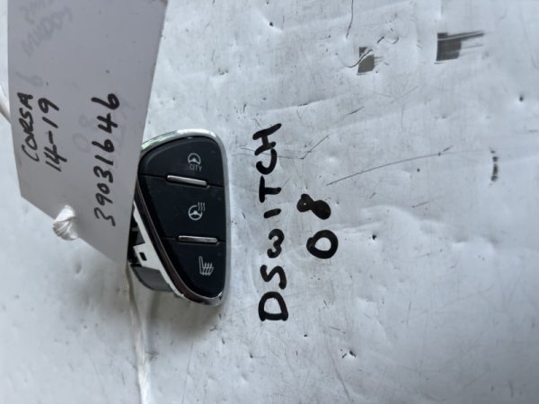 Vauxhall Corsa 2014-2019 Heated Seat / Heated Steering Wheel / City Dash Switch – 39031646
