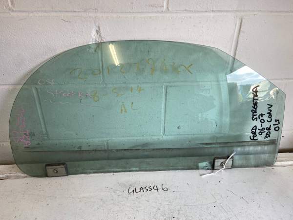 Ford Street Ka 2003-2005 3 Door Convertible Off Side Front Door Glass