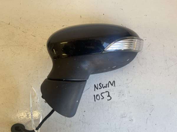 Ford Fiesta 2012-2017 Hatchback Near Side Electric Door Mirror – Black DC – 10 Wire Plug