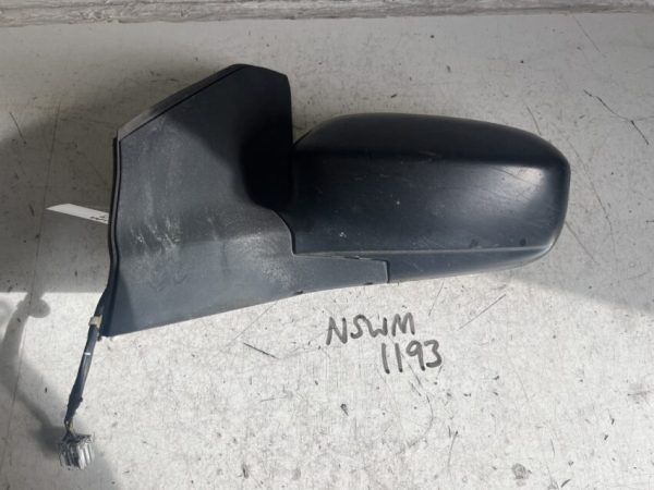 Honda Civic 2001-2005 Hatchback Near Side Electric Door Mirror – Black Plastic
