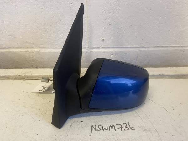 Ford Fiesta 2005-2008 Hatchback Near Side Electric Door Mirror – Blue C6