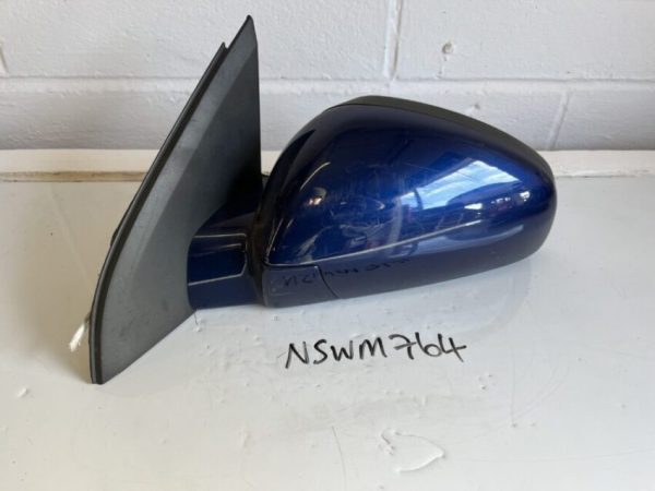 Vauxhall Vectra 2002-2008 Near Side Electric Door Mirror in Blue Z21B