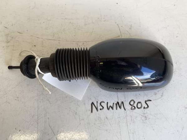 Ford Ka 1996-2007 3 Door Hatchback Near Side Manual Door Mirror – Black D7