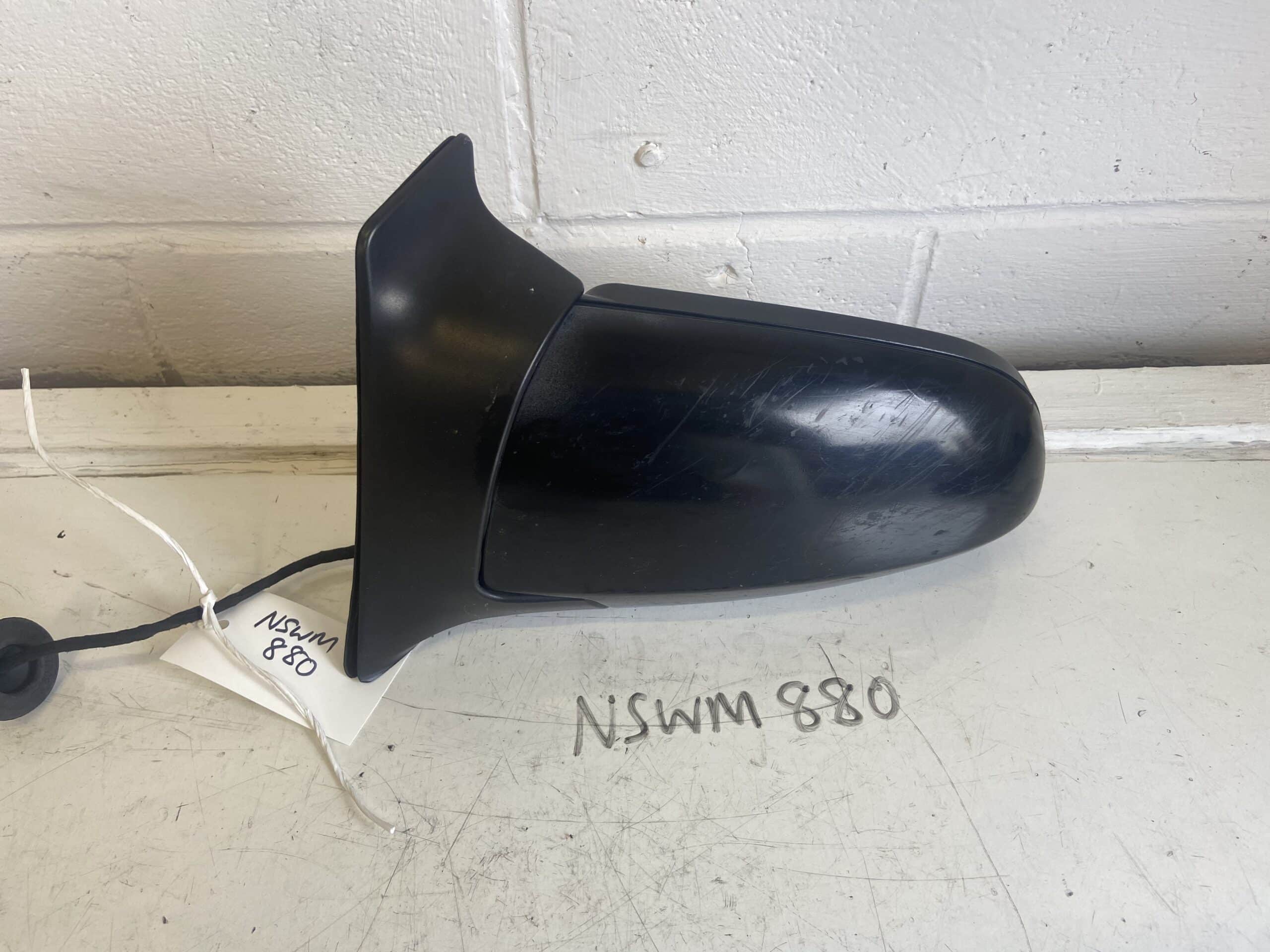 Vauxhall Zafira 1999-2005 MPV Near Side Electric Door Mirror – Black Plastic