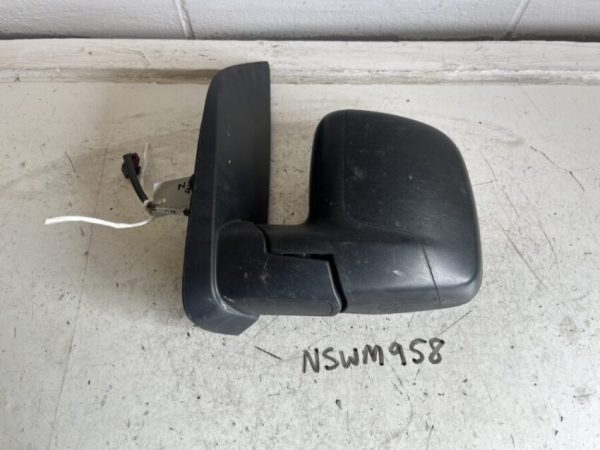 Citroen Nemo / Peugeot Bipper 2008-2016 Van / MPV Near Side Electric Door Mirror – Black Plastic