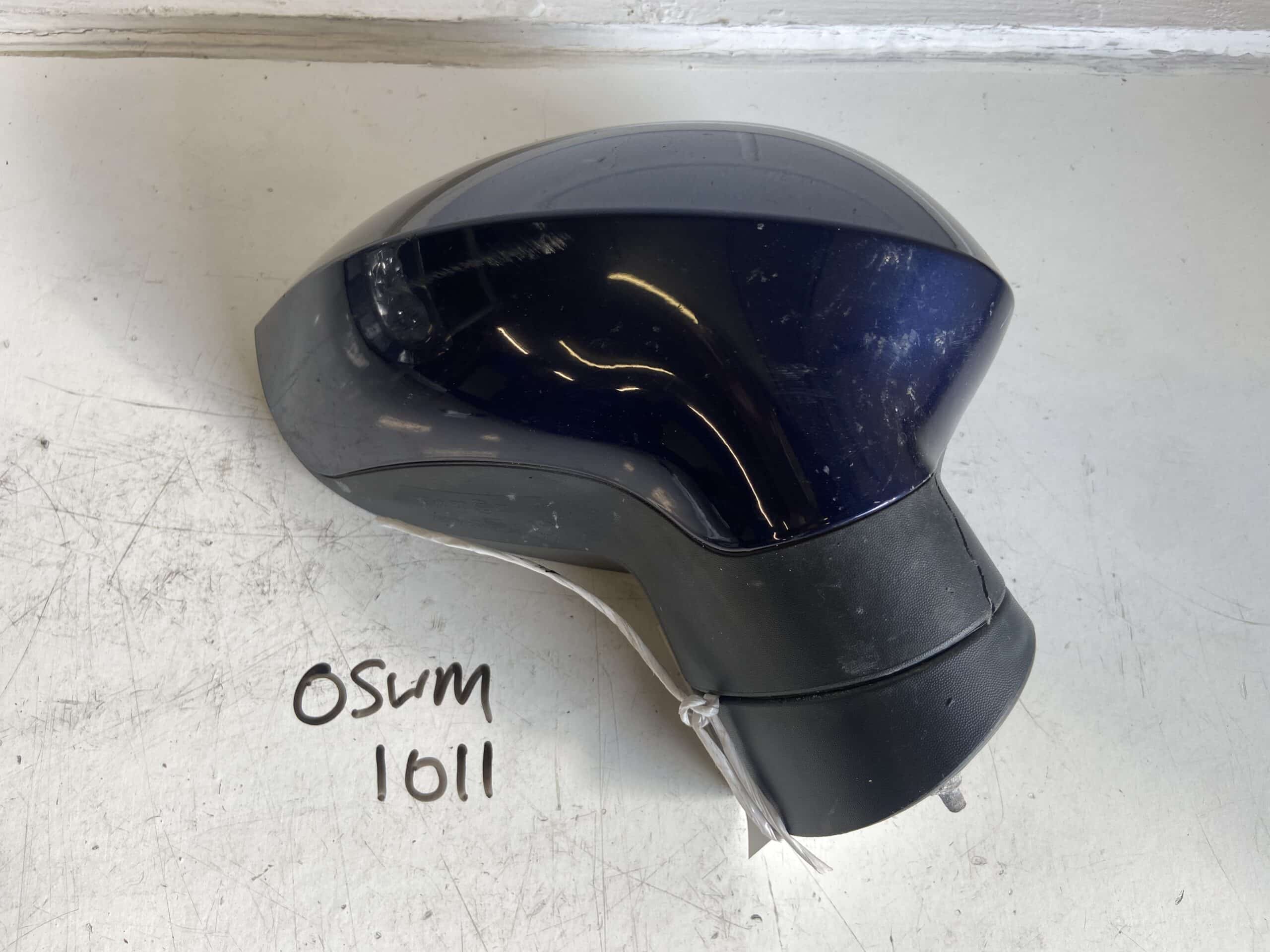 Seat Ibiza 2008-2015 Hatchback / Estate Off Side Electric Door Mirror – Blue – LW5V