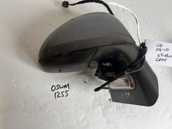 Citroen C4 2004-2010 Hatchback Off Side Electric Door Mirror – Grey