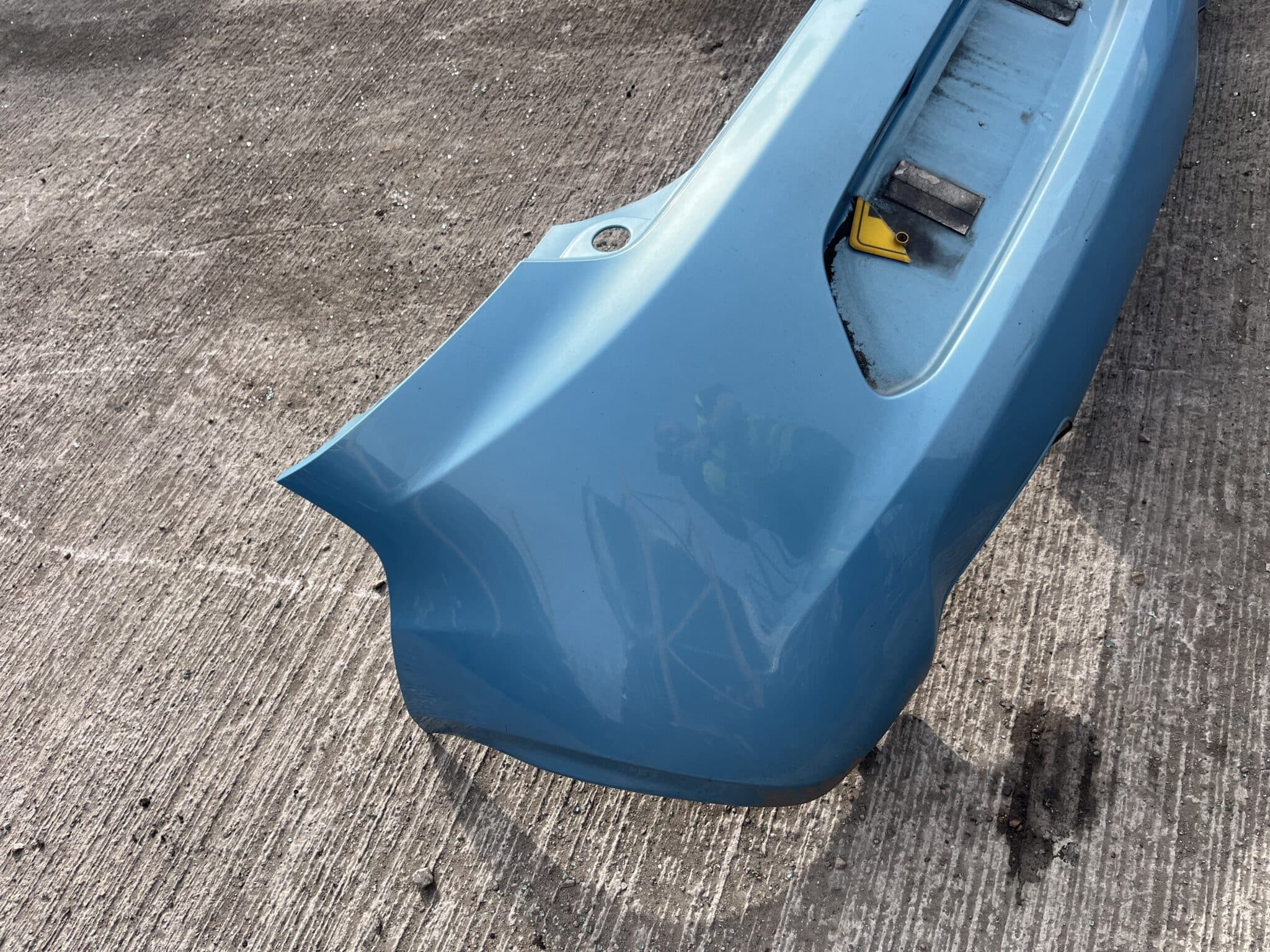 Ford KA 2009-2016 3 Door Hatchback Rear Bumper – Blue Colour Code 19