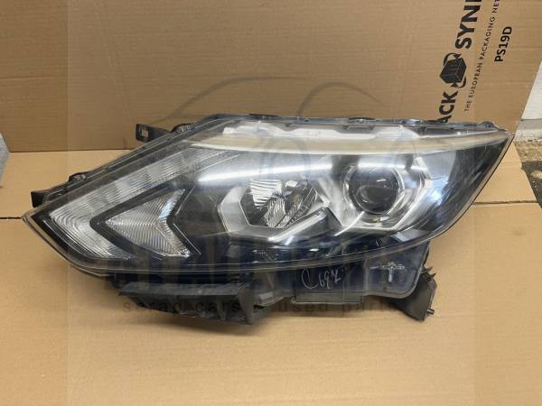 Nissan Qashqai 2013-2017 Near Side Headlamp – Halogen – 100-18016