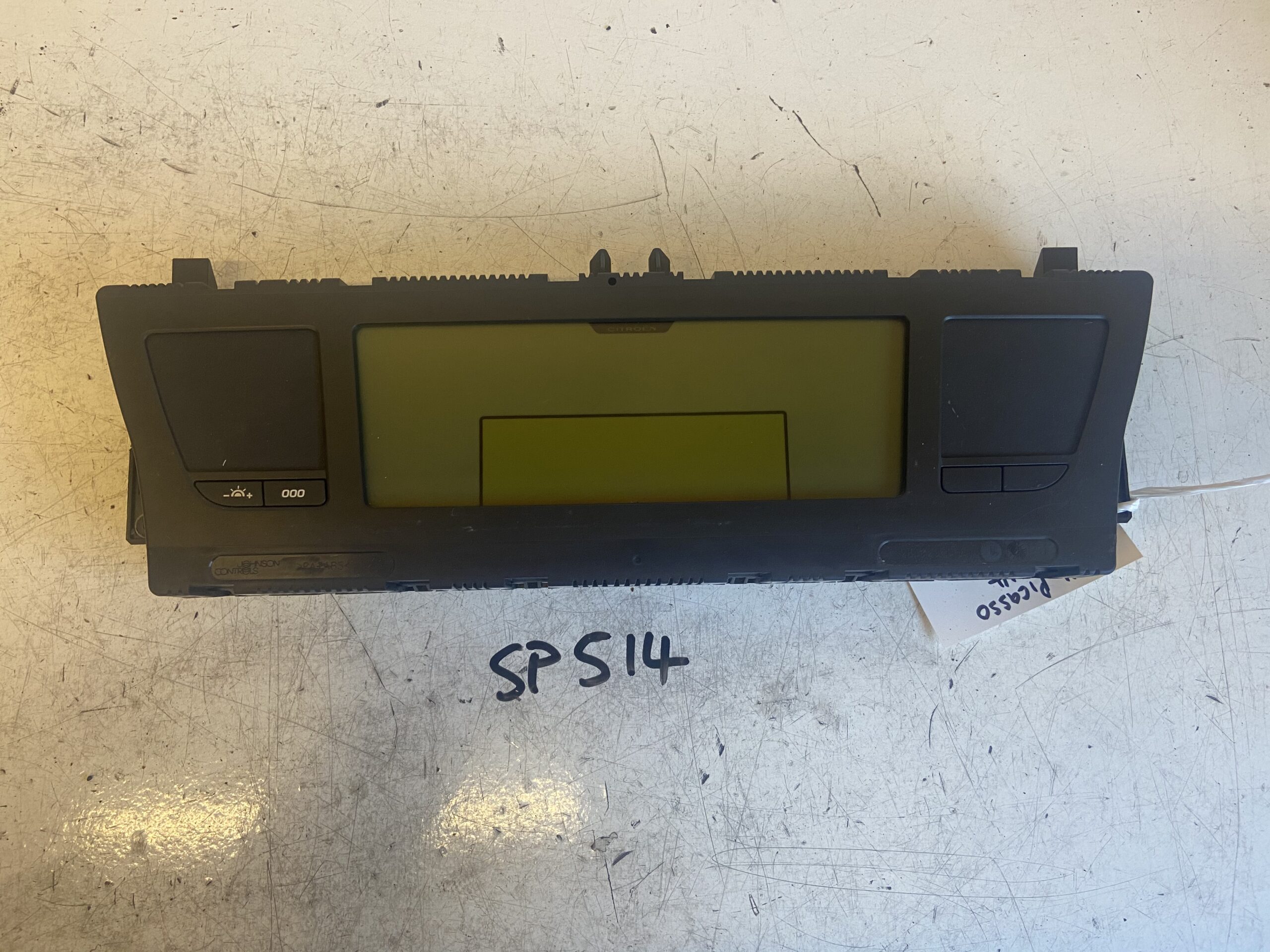 Citroen C4 Picasso 2007-2014 MPV Instrument Cluster / Speedo – 9666704380