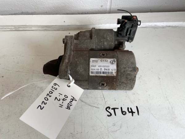 Fiat Panda 2004-2011 1.2 Petrol Starter Motor – 63102022