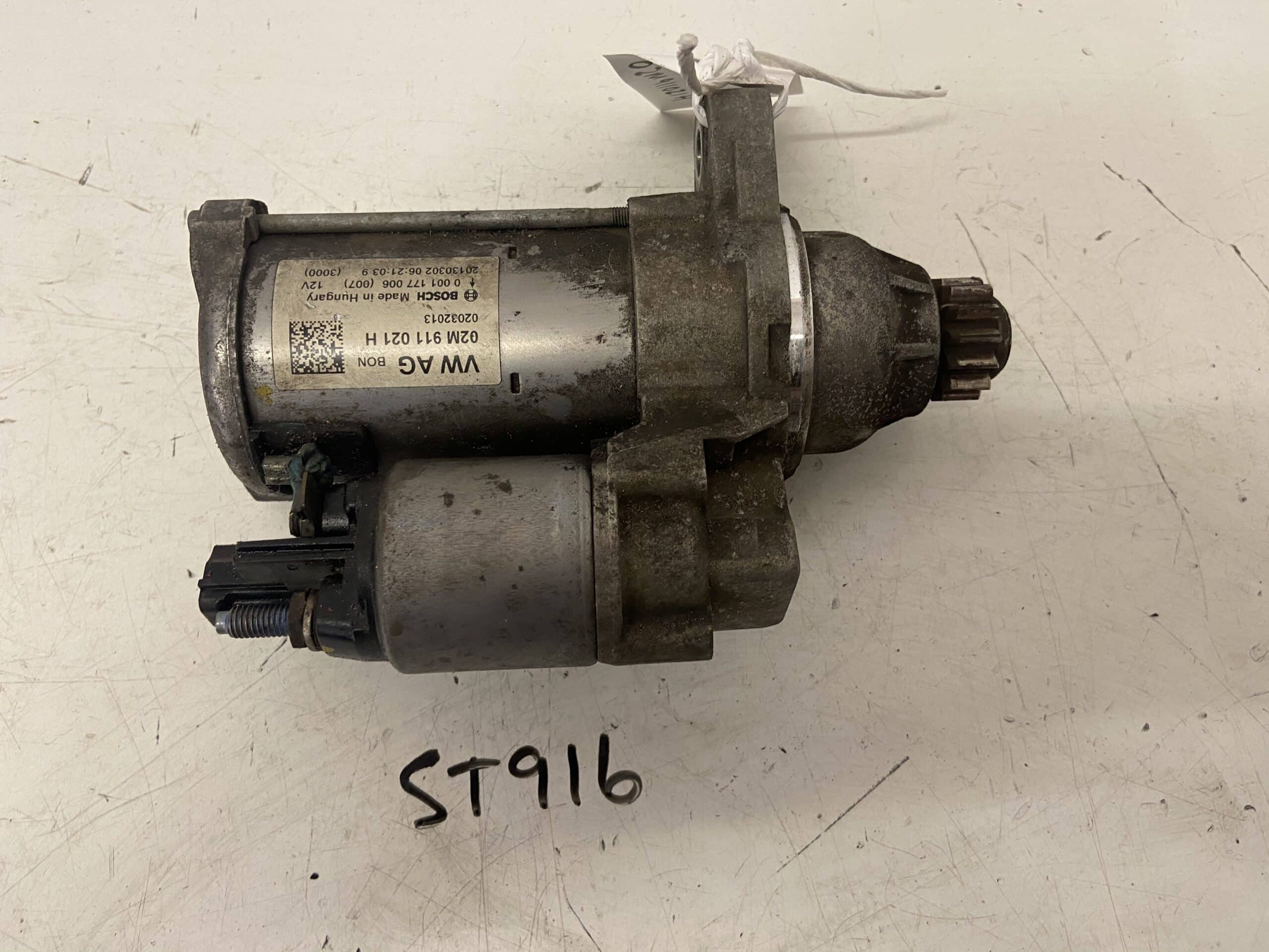 Volkswagen Up / Skoda Citigo / Seat MII 2012-2016 1.0 Petrol Starter Motor – 02M911021H