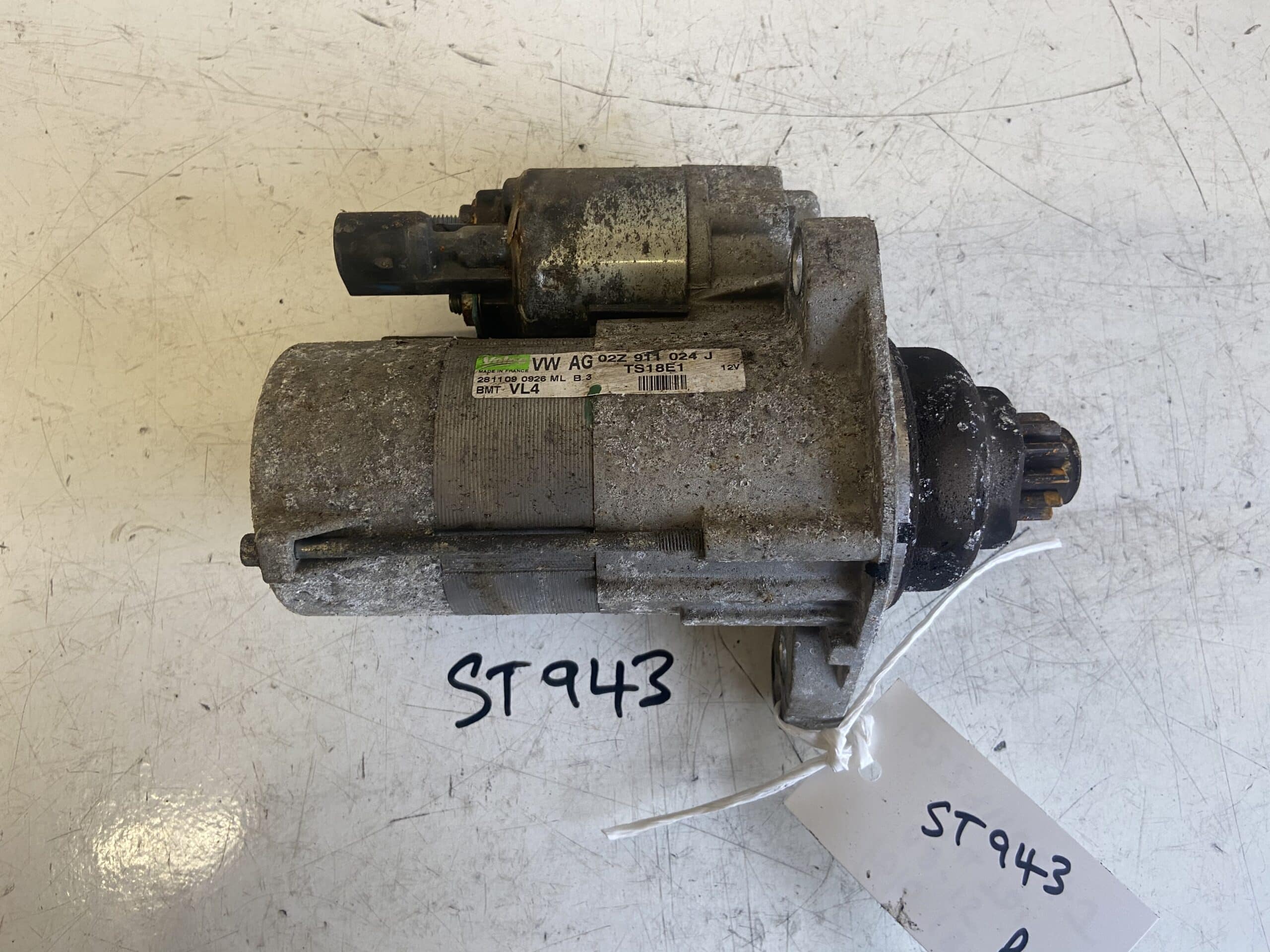 Seat Ibiza /Volkswagen Polo 2008-2015 1.4 Tdi Starter Motor – 02Z911024J