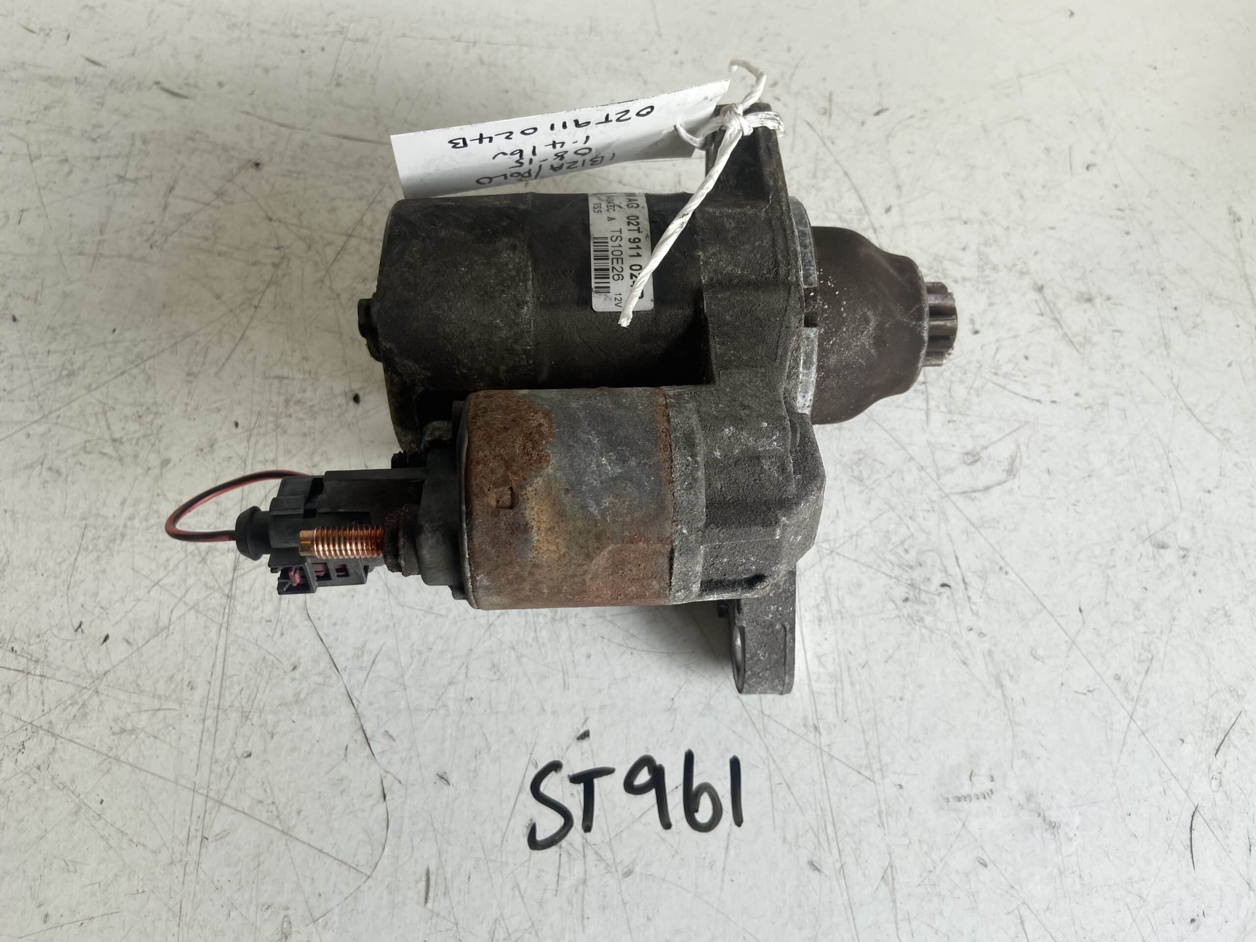 Seat Ibiza Volkswagen Polo 2008-2015 1.4 16v Petrol Starter Motor – 02T911024B