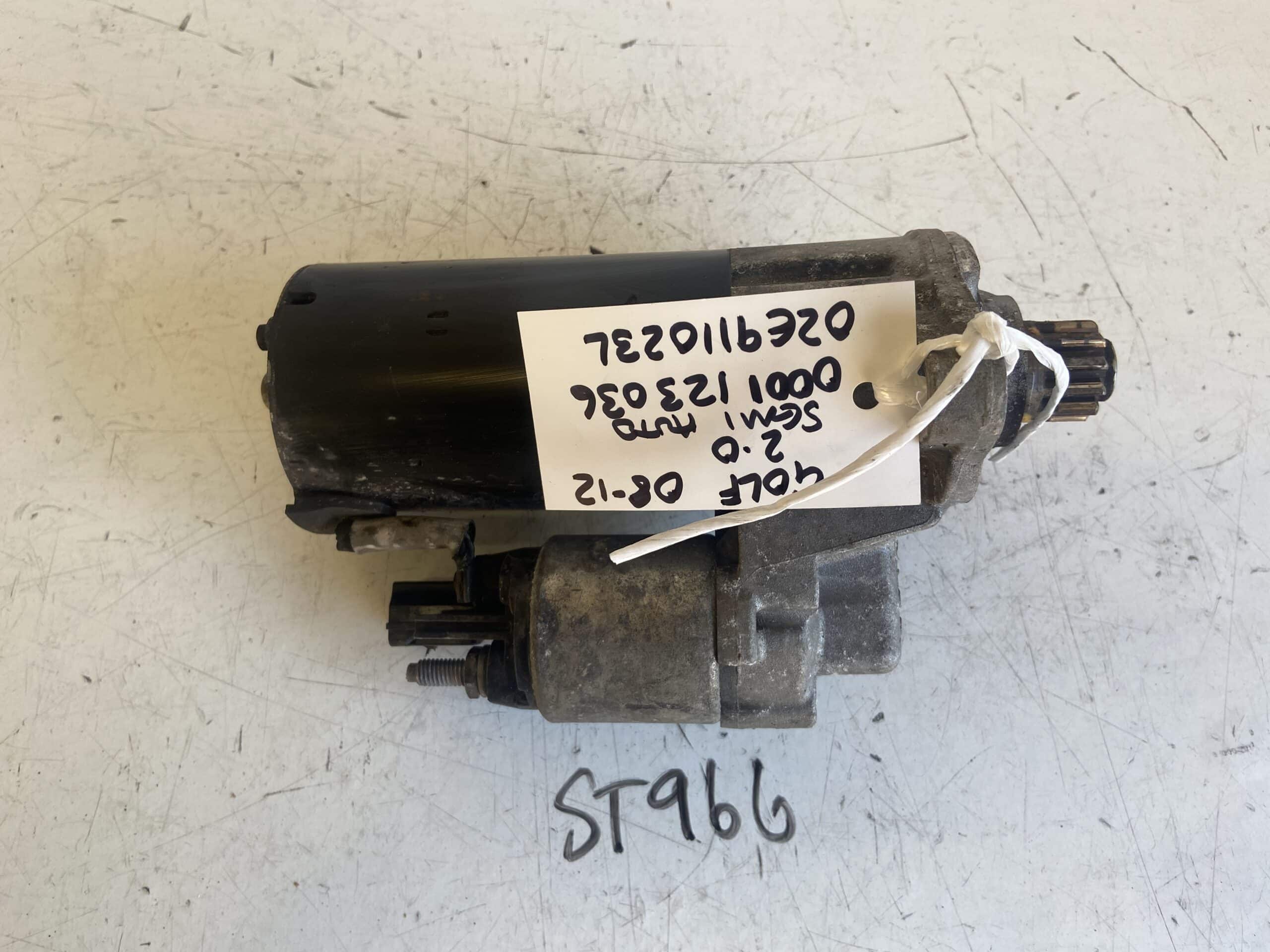 Volkswagen Golf / Caddy / Passat / Seat Leon 2008-2012 2.0 TDI Diesel Starter Motor – 02E911023L – 0001123036