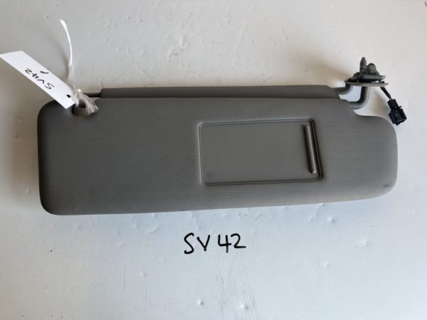Volkswagen Touareg 2002-2010 Off Side Sun Visor With Mirror – Grey
