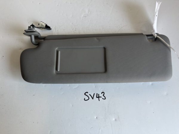 Volkswagen Touareg 2002-2010 Near Side Sun Visor With Mirror – Grey
