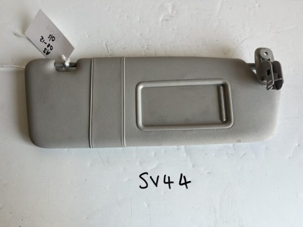 Audi A3 2008-2012 Off Side Sun Visor With Mirror – Grey