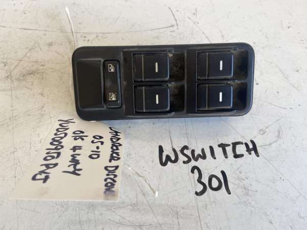 Land Rover Discovery 2005-2010 4×4 Off Side 4 Way Window Switch – YUD500950PVJ