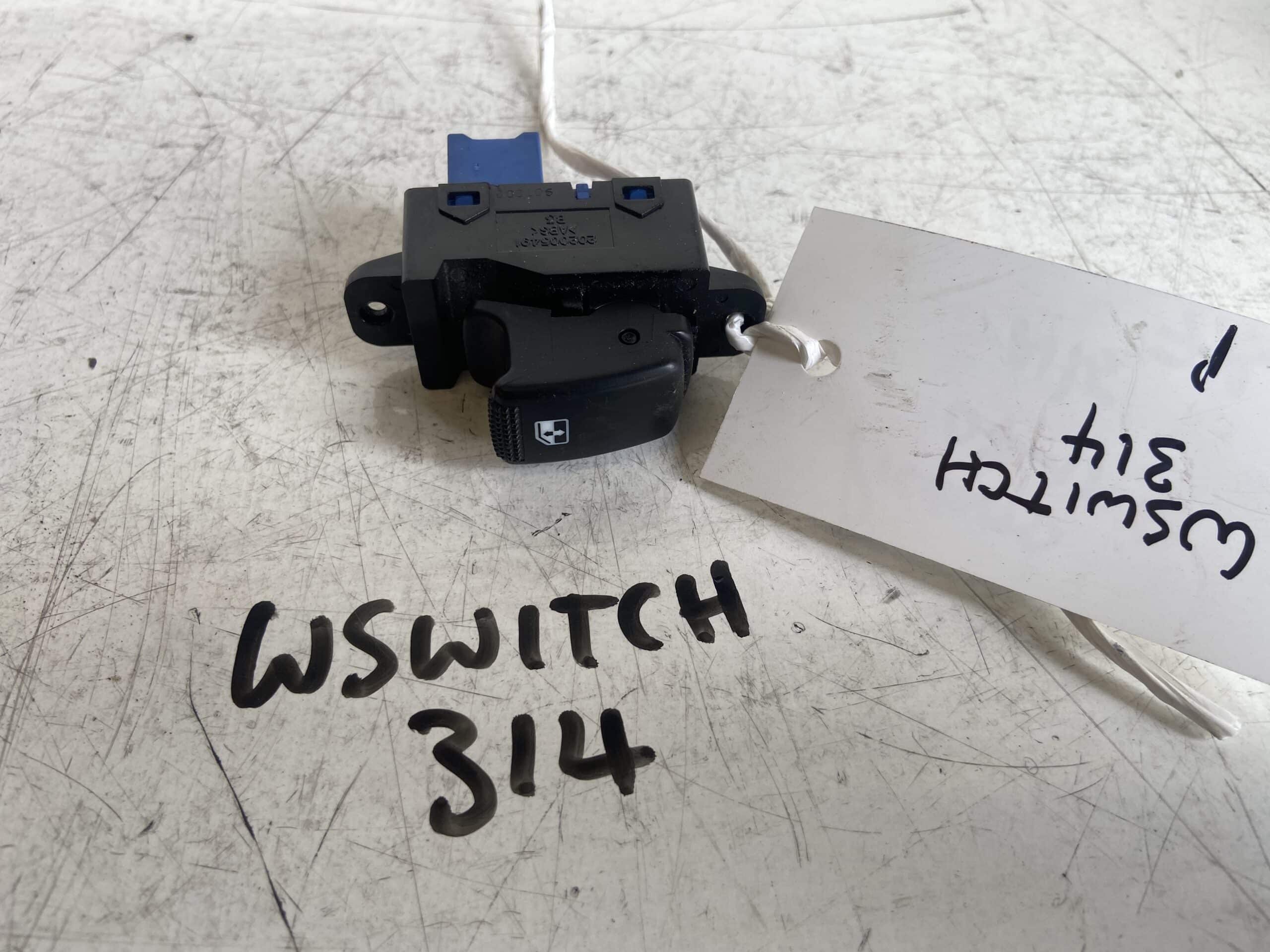 Kia Picanto 2001-2011 Hatchback Near Side Single Electric Window Switch – 7 Pin