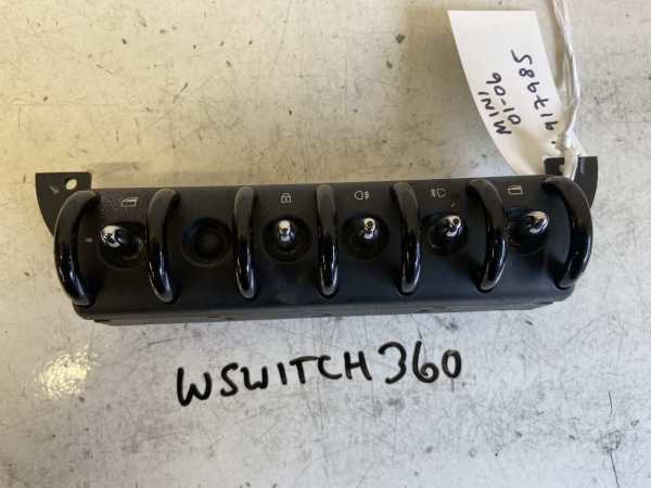 BMW Mini 2001-2006 Hatchback Window Switch And Foglamp Unit – 6917985