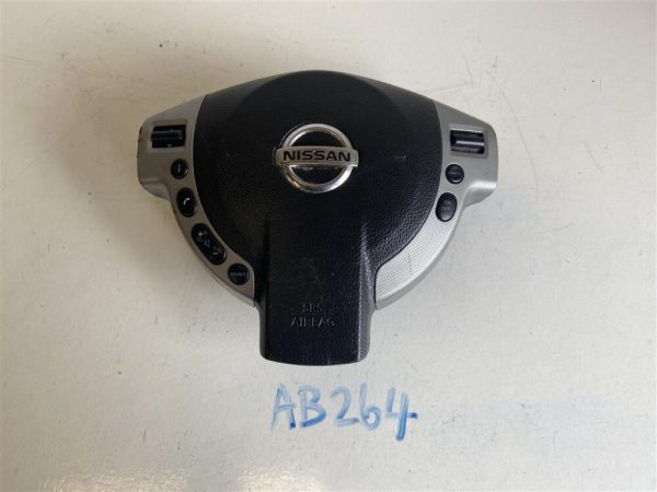 Nissan Qashqai 2007-2013 Off Side Airbag – Black/Silver with Control Buttons