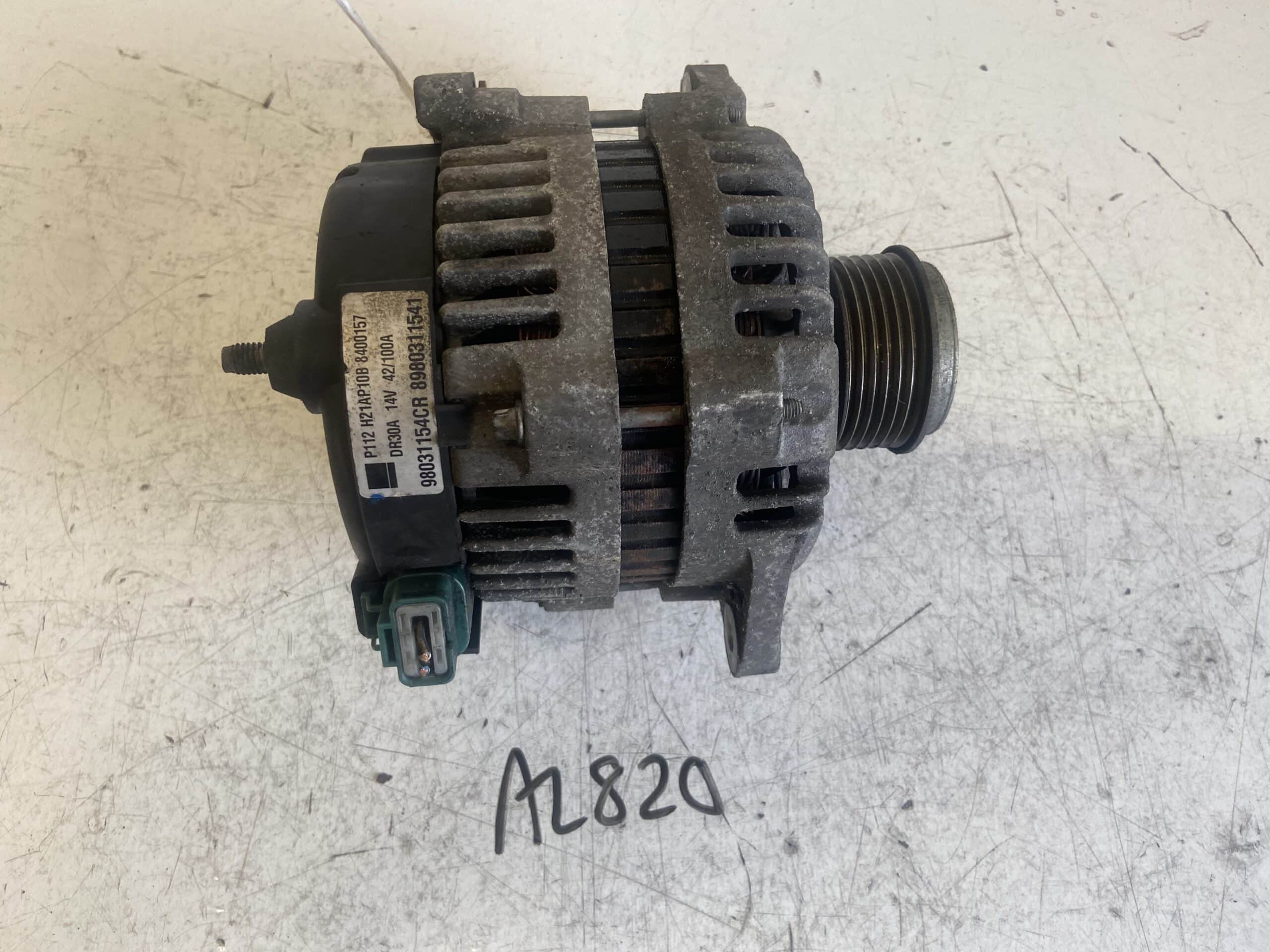 Vauxhall Astra / Zafira 2005-2010 1.7 CDTI Alternator – 98031154CR