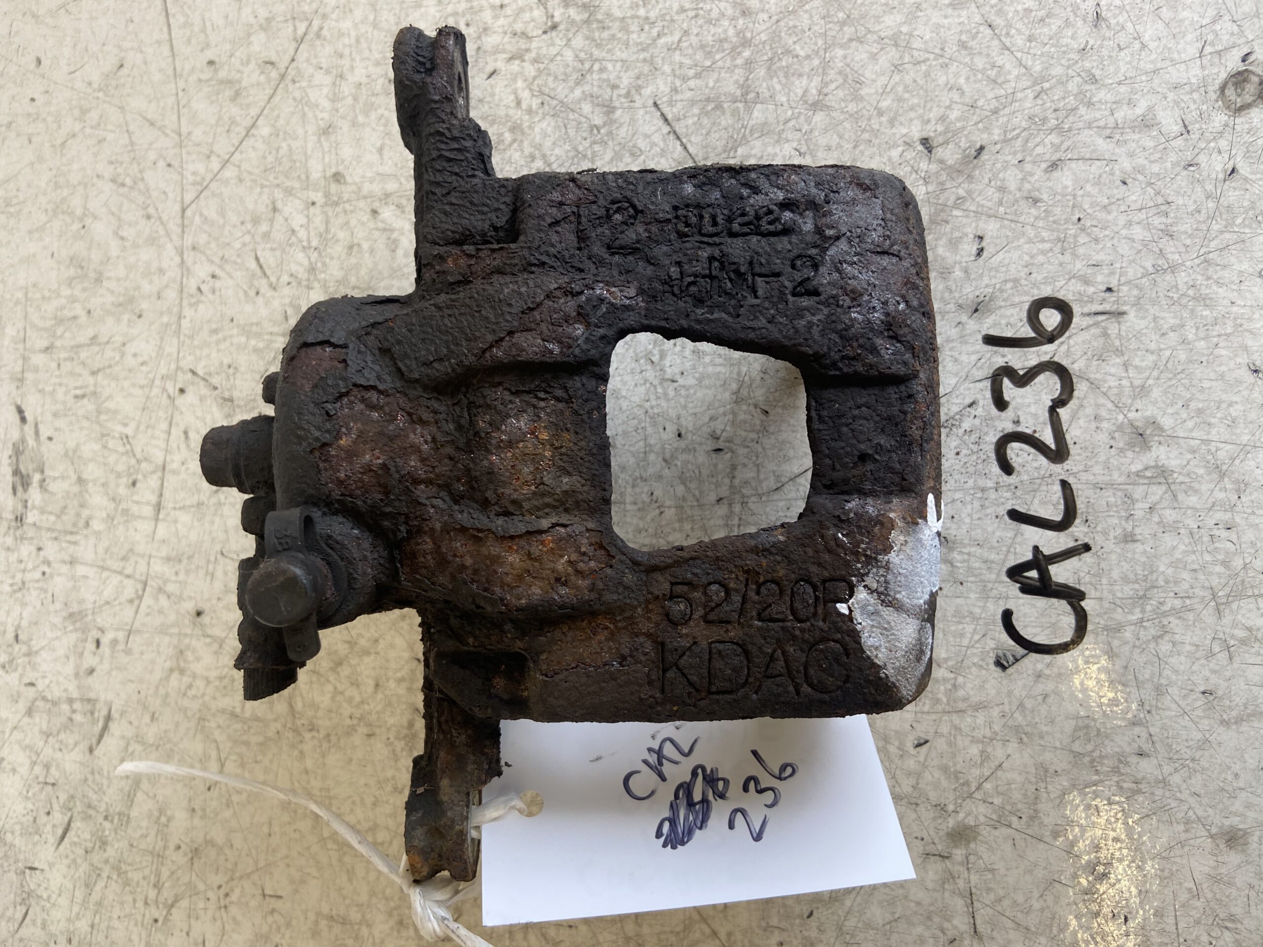 Chevrolet Aveo 2008-2011 1.2 Petrol Off Side Front Brake Caliper
