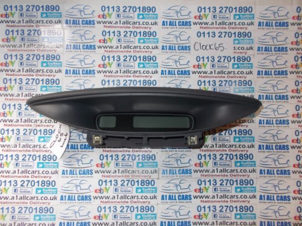 Renault Laguna 2001-2005 Dash Clock Multi Function Display 8200217443B