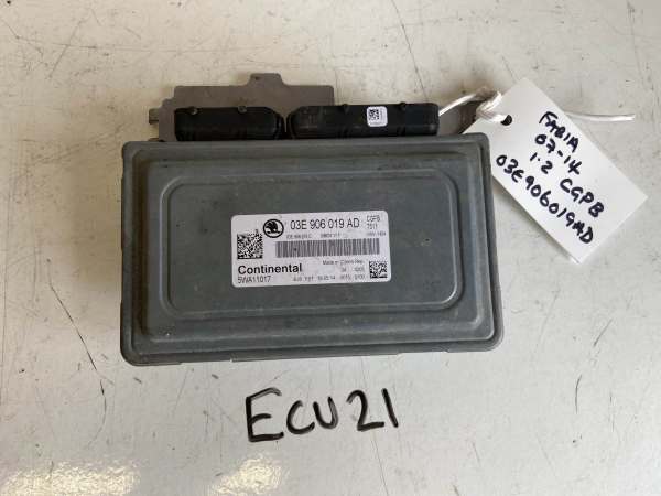 Skoda Fabia 2007-2014 1.2 Petrol Engine ECU – CGPB Engine – 03E906019AD