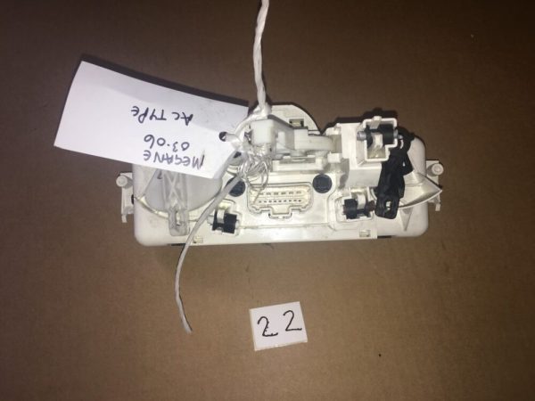 Renault Megane 2003-2006 Air Con Heater Control Panels