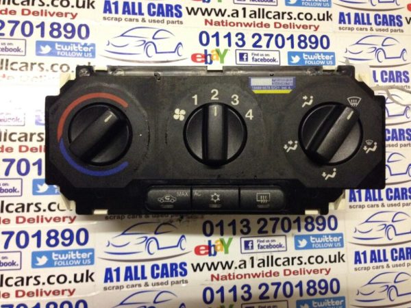 Vauxhall Astra 1998-2004 Heater Control Panel Air Con Type