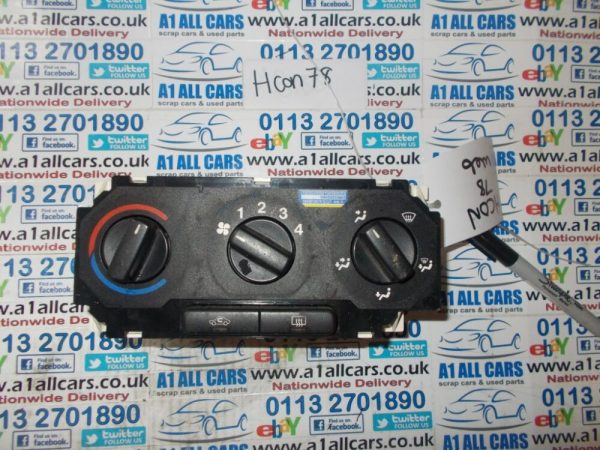 Vauxhall Astra 1998-2004 Heater Control Panel Non Air Con Type