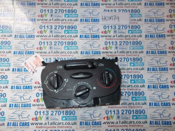 Citroen Picasso 2000-2004 Heater Control Panel Non Air Con Type