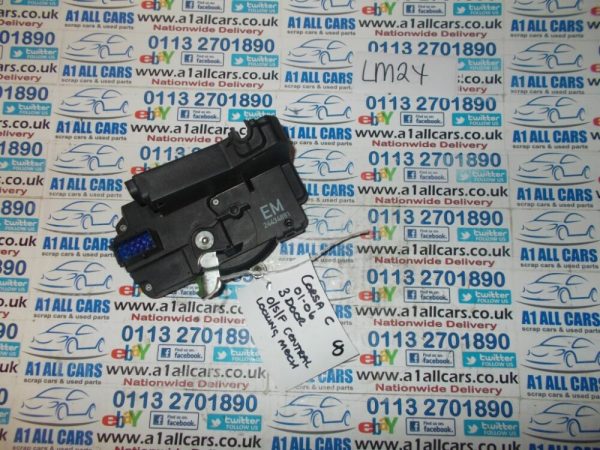 Vauxhall Corsa 2001-2006 3 Door Hatchback Off Side Door Locking Mechanism – 24434881 EM