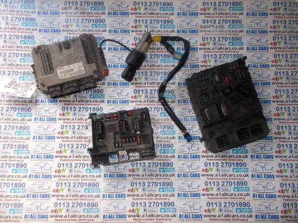 Peugeot 206 1998-2007 1.4 HDI Full Ecu Kit 8HX Engine 9647158080