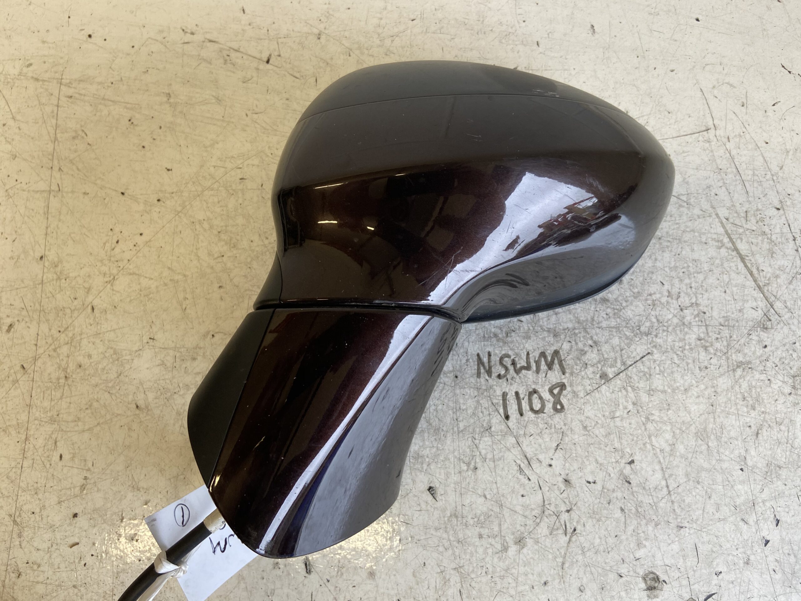 Vauxhall Zafira Tourer 2012-2017 MPV Near Side Electric Door Mirror – Maroon