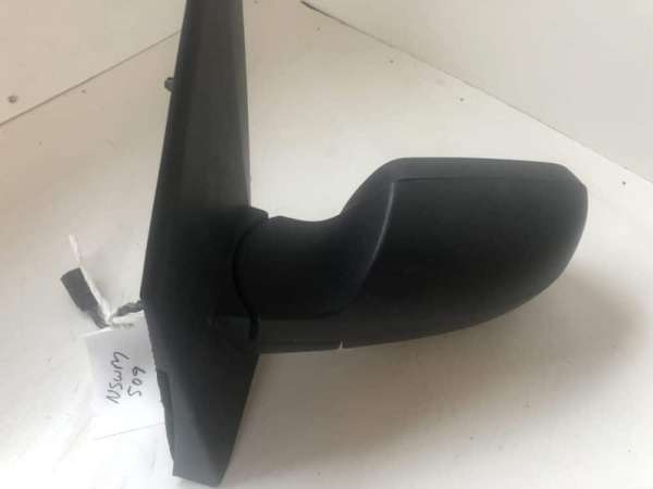 Ford Fiesta 2002-2005 Near Side Black Plastic Electric Door Mirror
