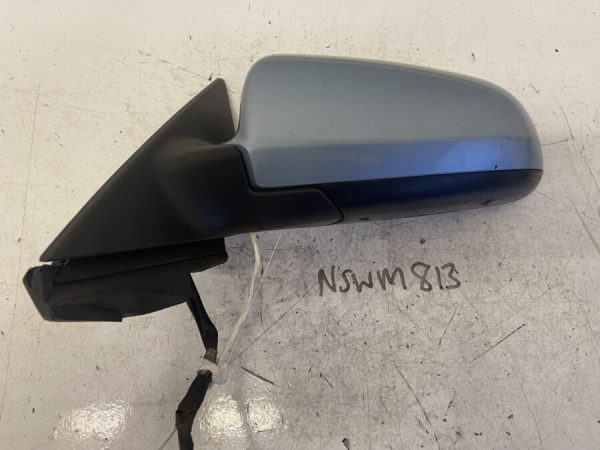 Audi A3 2003-2008 Hatchback Near Side Electric Door Mirror – Blue
