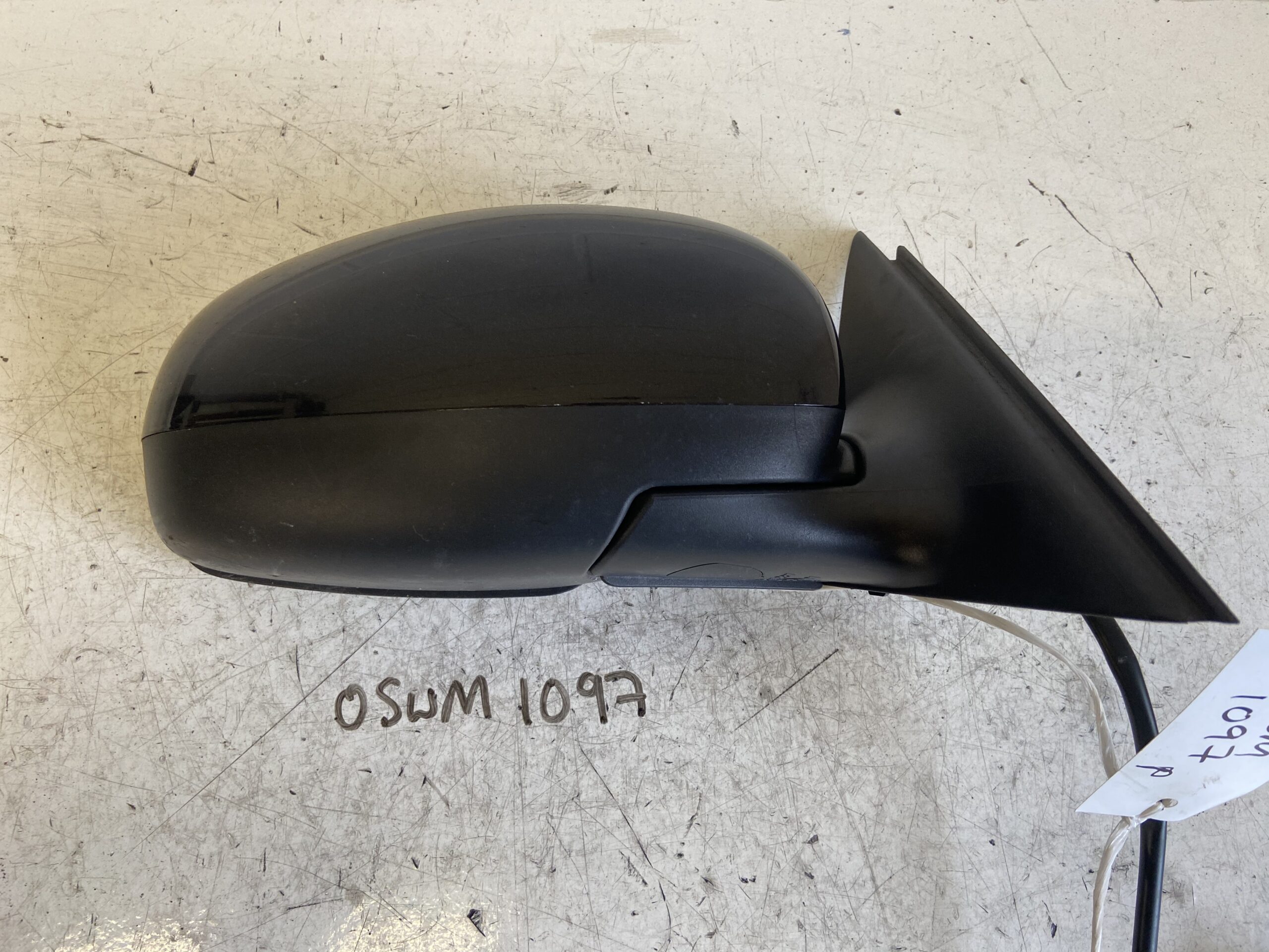 Skoda Fabia 2007-2014 Hatchback / Estate Off Side Electric Door Mirror – Black LF9R